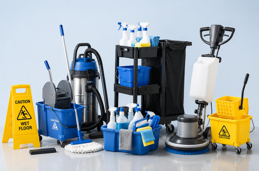 Professional cleaning equipment